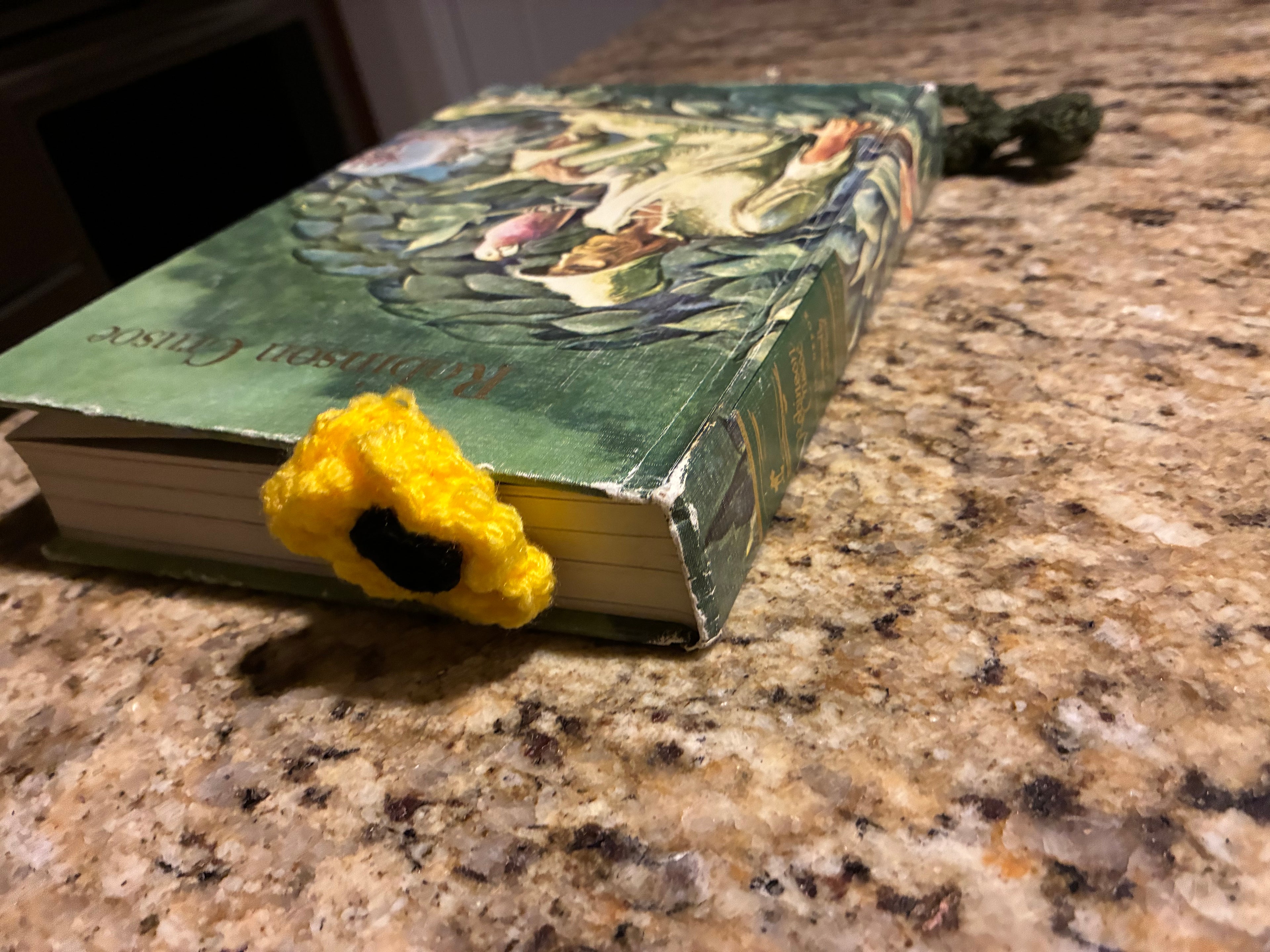 Sunflower bookmark