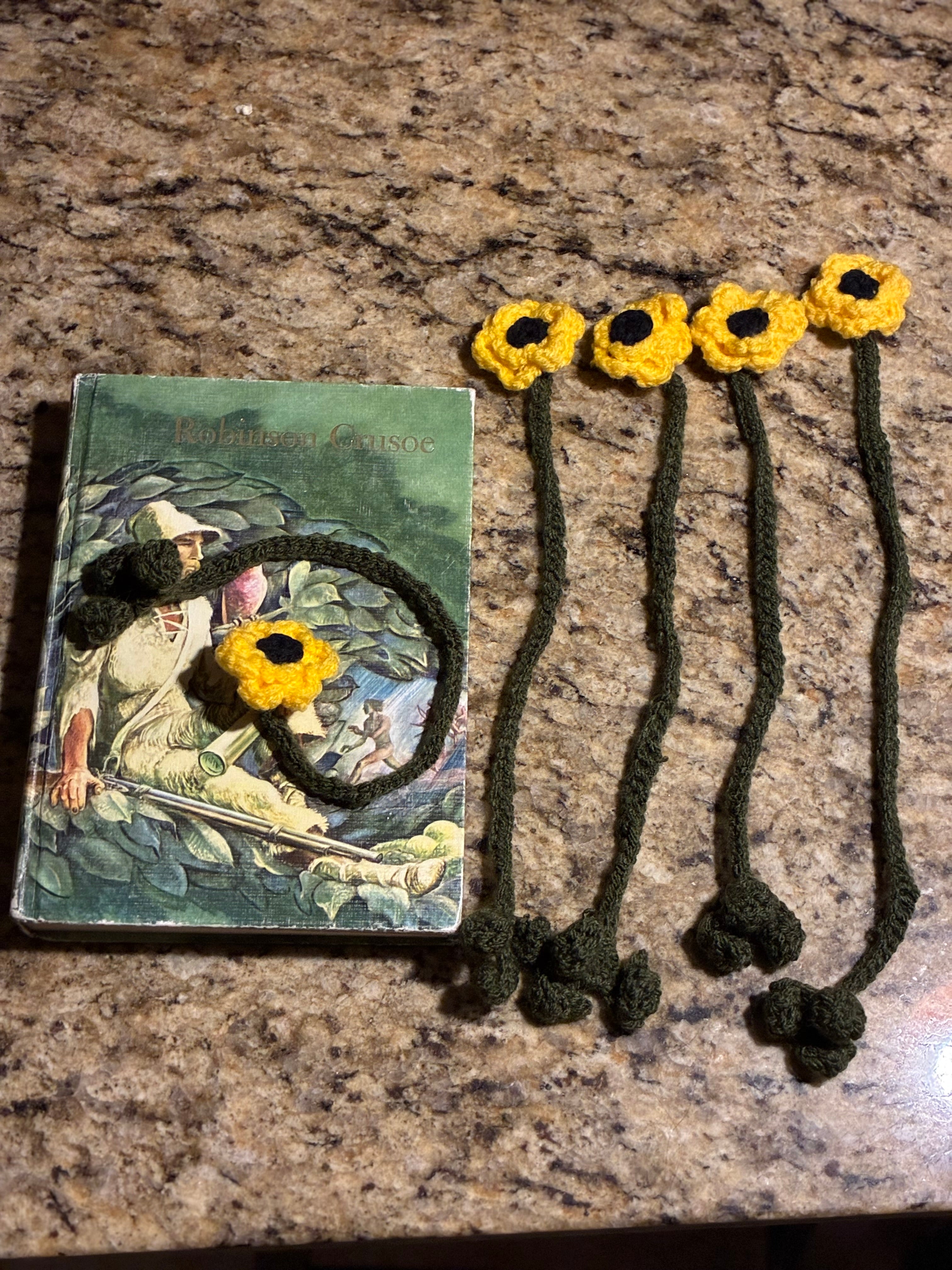 Sunflower bookmark