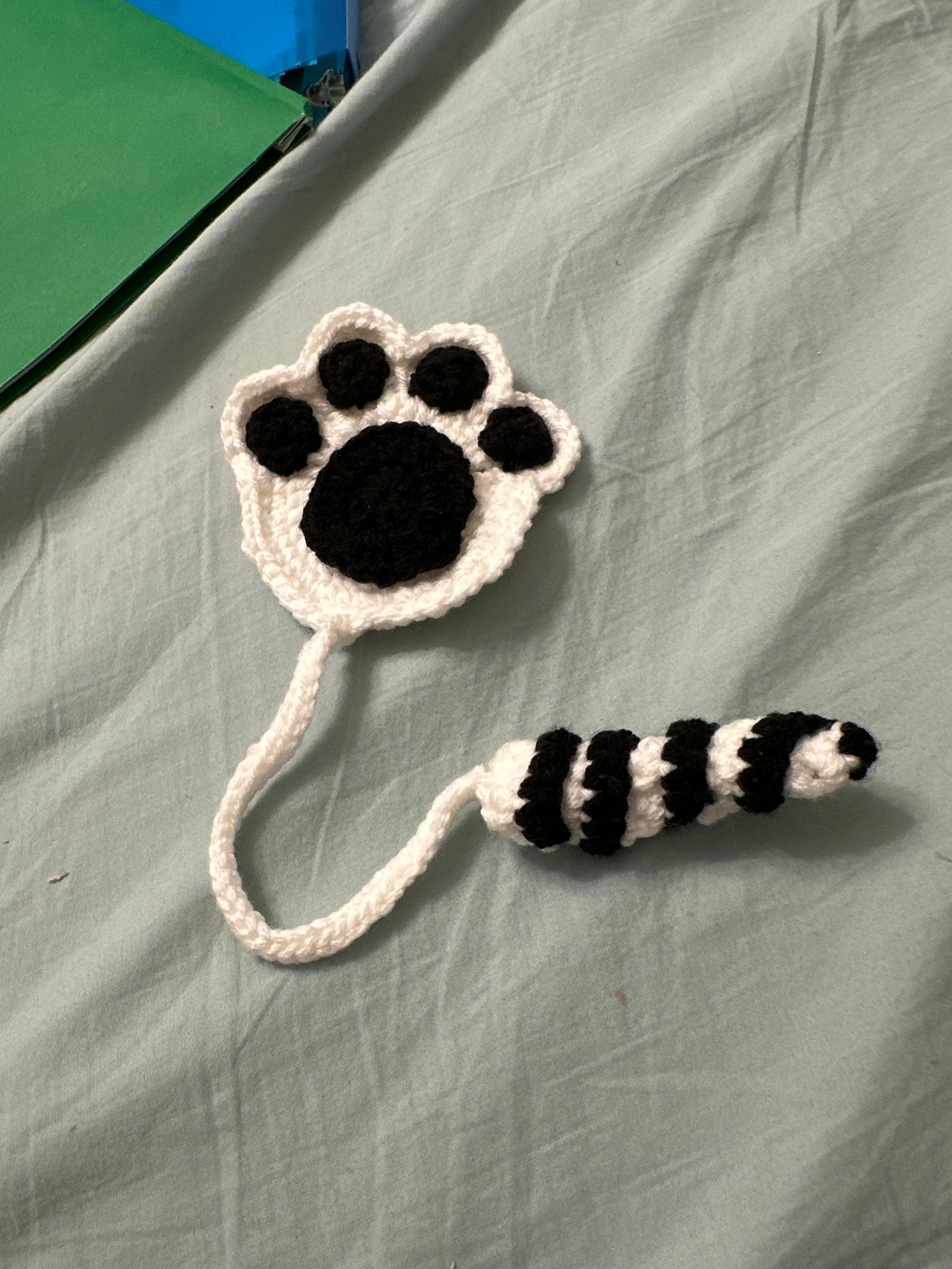 Paw Print Bookmark