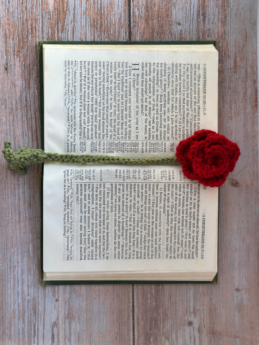 Rose Bookmark